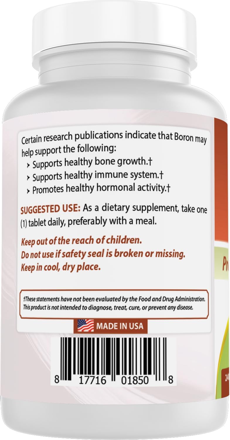 Best Naturals Boro 5 mg 240 Comprimidos