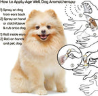 The Blissful Dog Pomeranian Age Well Spray Aromaterapia