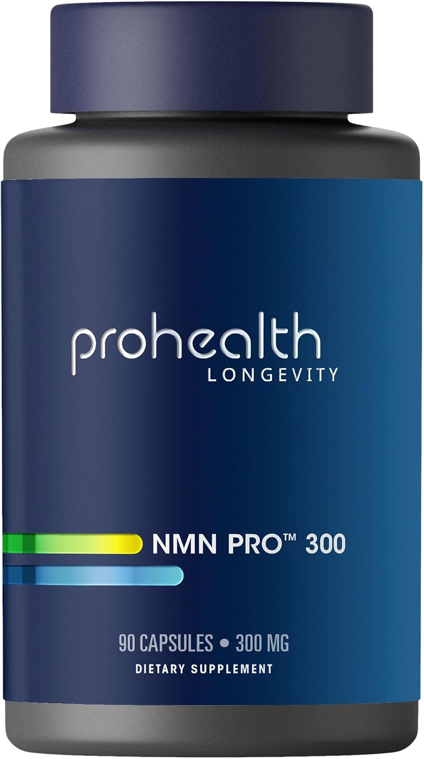 ProHealth NMN Pro 300 (90 Cápsulas, 3 Envases) – Uthever® NMN