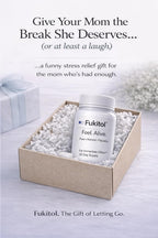 Fukitol™ Placebo Pills – El Regalo para Dejar Ir – Gag Gift de Humor (30 Cápsulas)