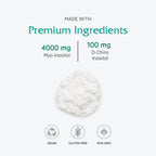 Vitanica Optinositol – Polvo de Myo-Inositol y D-Chiro Inositol 4100 mg, 30 Días