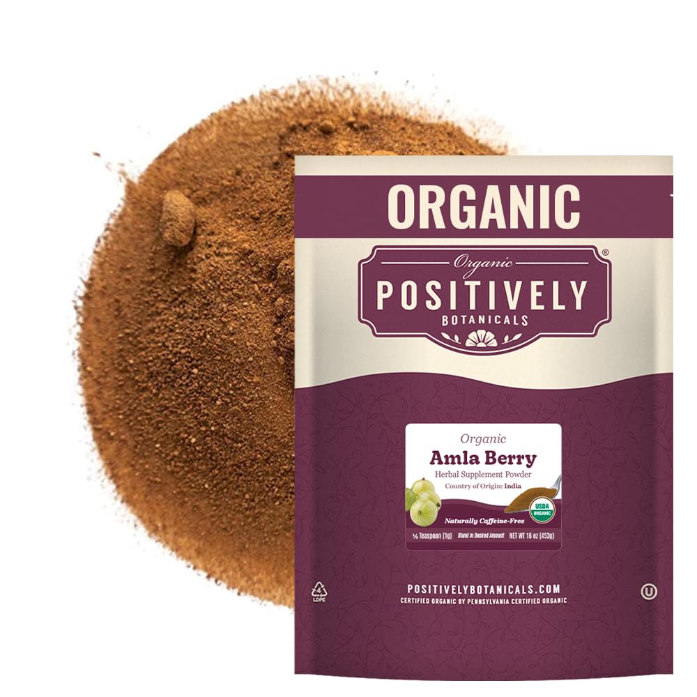 Polvo de Amla (Amla Berry) Orgánico - 454g (16 oz)