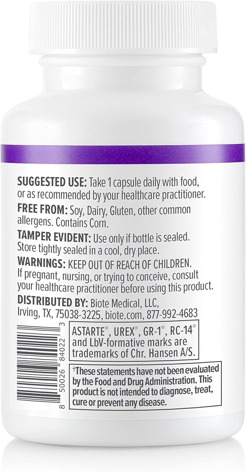 Biote Nutraceuticals - vH Balance - Vaginal Health + Microbiome Support