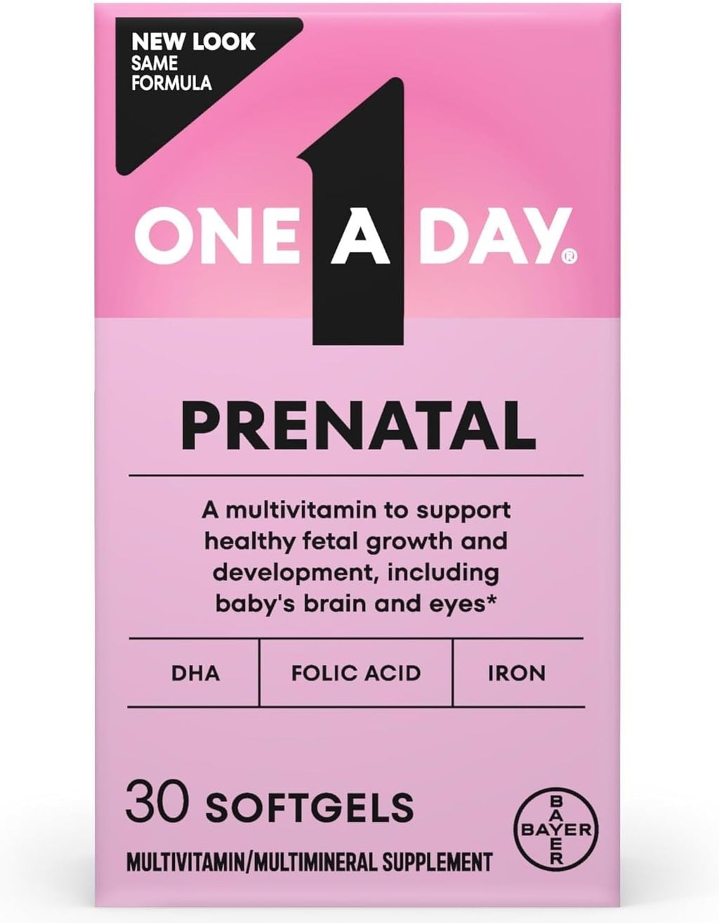 Multivitamínico One A Day Prenatal 1 para mujer
