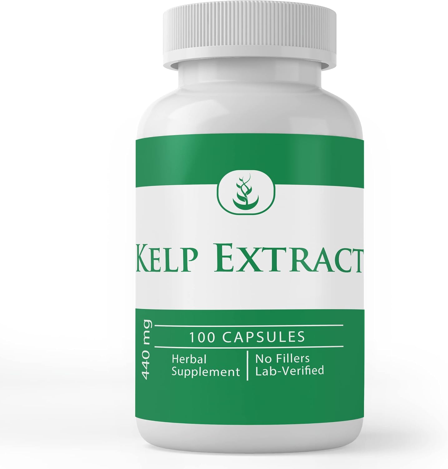 PURE ORIGINAL INGREDIENTS Extracto de Kelp, 100 Cápsulas, Puro Sin Aditivos