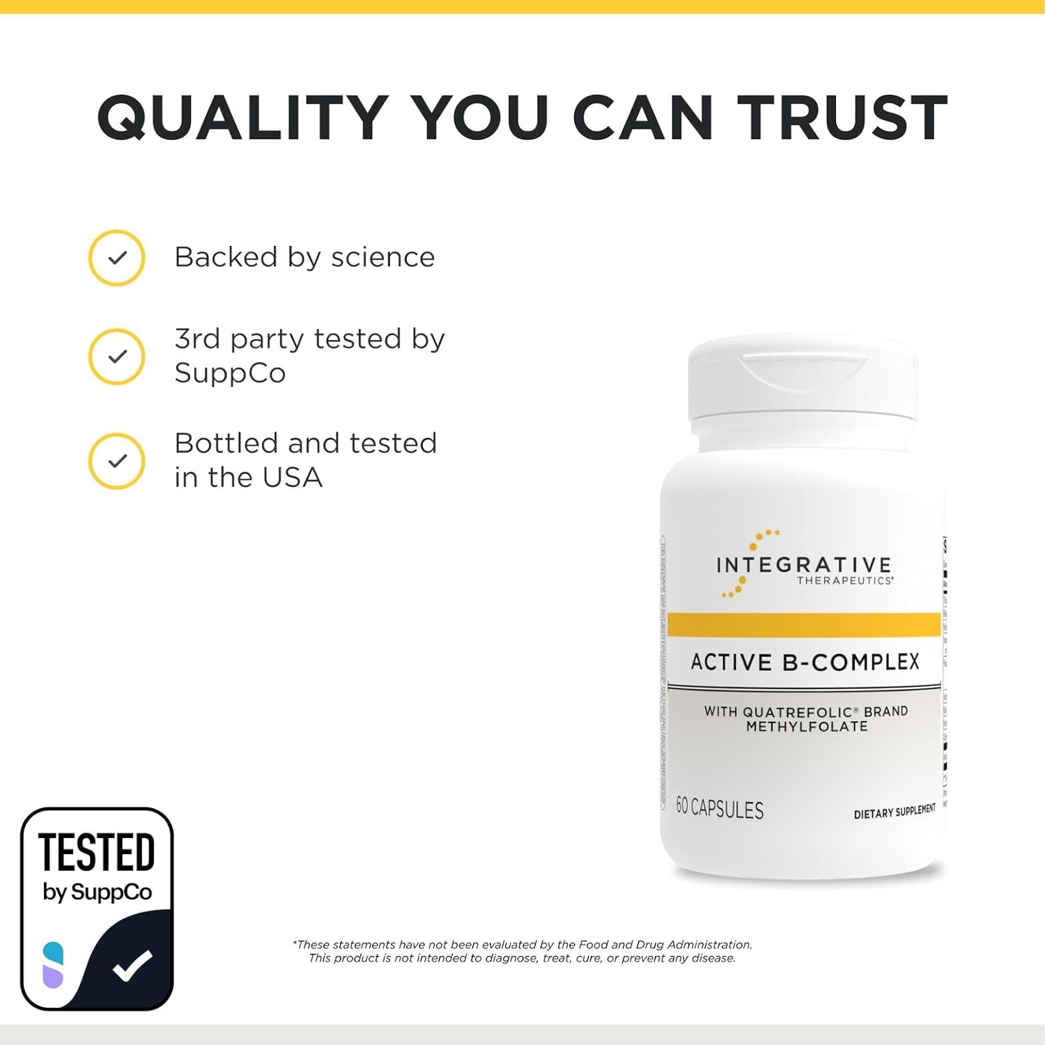 Integrative Therapeutics Active B-Complex – 60 Cápsulas