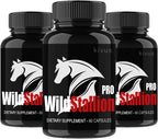 kivus Wild Stallion Pro Male Capsules (Pack de 3, 180 Cápsulas)