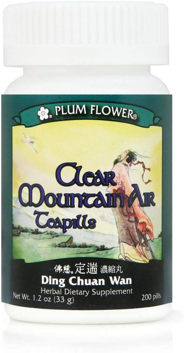 Pastillas para el Asma (Ding Chuan Wan), 200 ud, Plum Flower