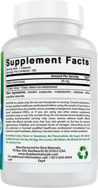 DHEA 25 mg Micronizada, 180 Cápsulas - Best Naturals
