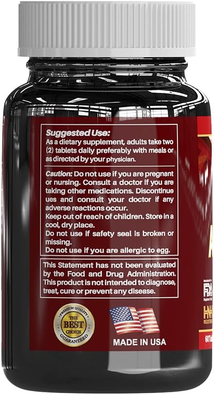 Dr.K&C Mega Albumin - Suplemento de Albúmina 1000mg (2x60 Comprimidos)