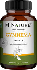 Gymnema Tablets – 90 Comprimidos, 1000 mg | Gurmar | Gymnema Sylvestre | Vegano