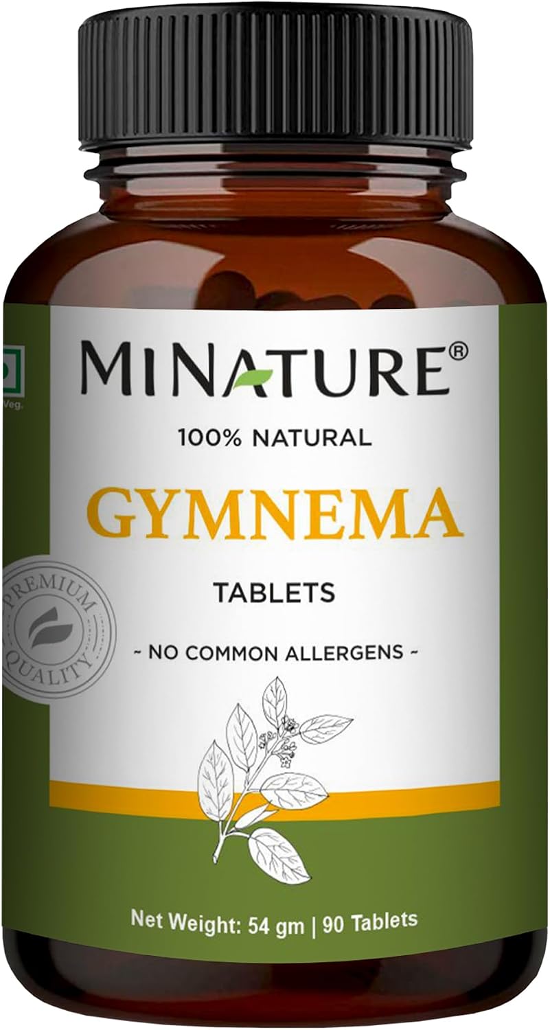 Gymnema Tablets – 90 Comprimidos, 1000 mg | Gurmar | Gymnema Sylvestre | Vegano
