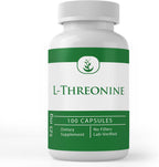 PURE ORIGINAL INGREDIENTS L-Threonine Capsules (100 Capsules) - Pure, No Additives
