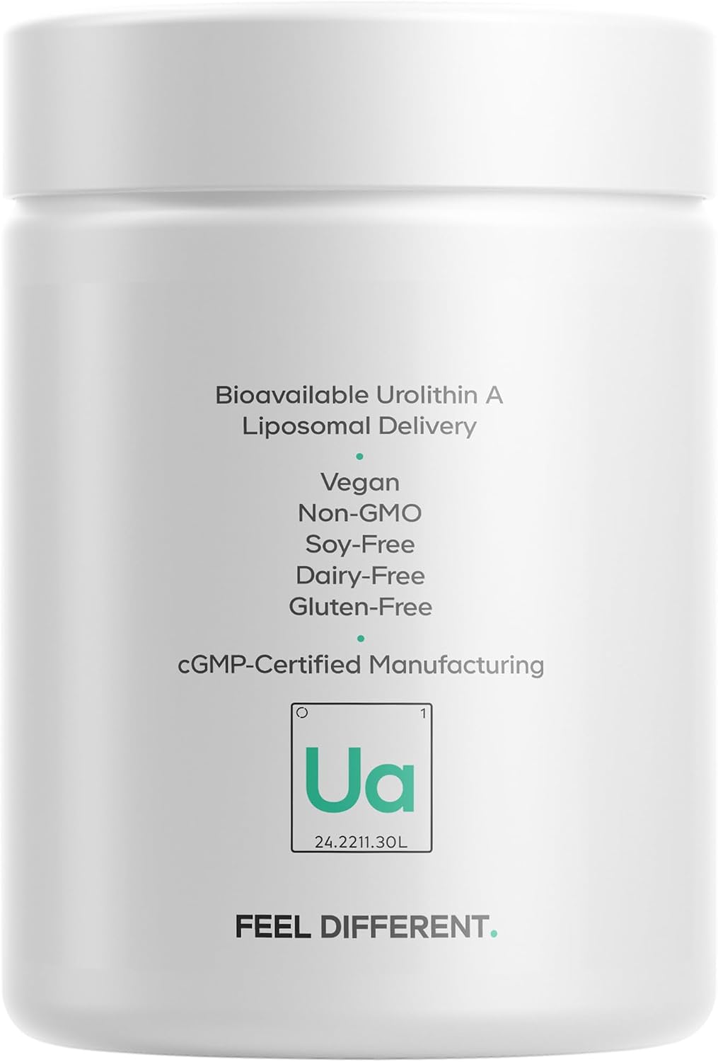 Codeage Liposomal Urolithin A 500mg con Resveratrol, Betaina y CoQ10 - 60 Cápsulas