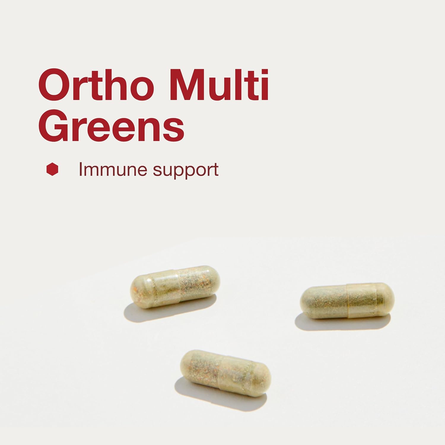 PROTOCOL FOR LIFE BALANCE Ortho Multi Greens - Multivitamínico con Superalimentos Verdes - 180 Cápsulas Veganas