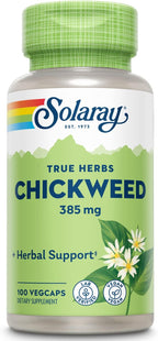 Solaray Pamplina 385 mg - Suplemento Herbal para Digestión y Piel - 100 Cápsulas Vegetales (Pack de 2)