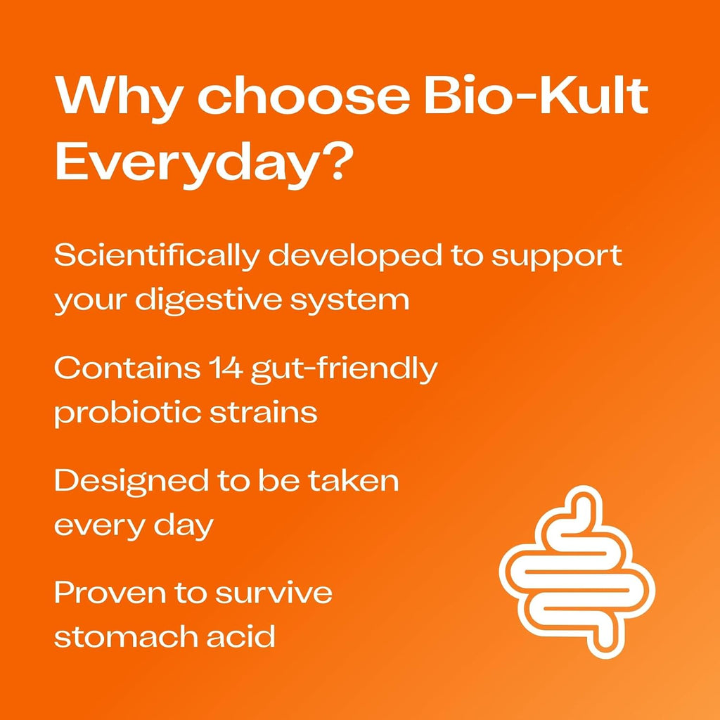 Bio-Kult Probiótico Salud Intestinal, 14 Cepas, 30 Cápsulas