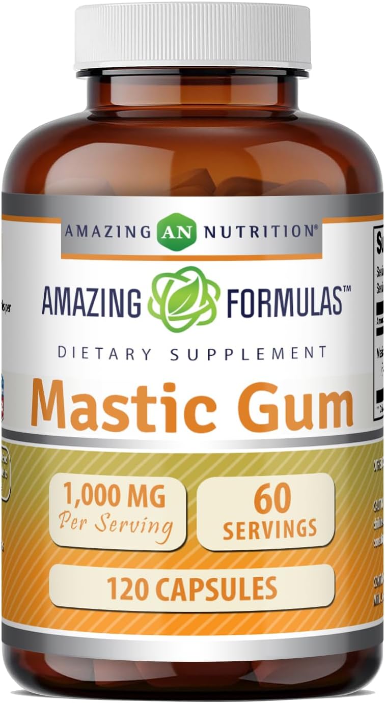 Amazing Formulas Mastic Gum 1000 mg | 60 Cápsulas