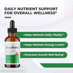 GlycoFortin Gotas – Extracto Vegetal y Cromo – 30 ml, suministro para 1 mes