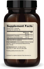 Dr. Mercola L-Theanine Plus GABA - 200 mg L-Theanine - 100 mg GABA - 60 Cápsulas
