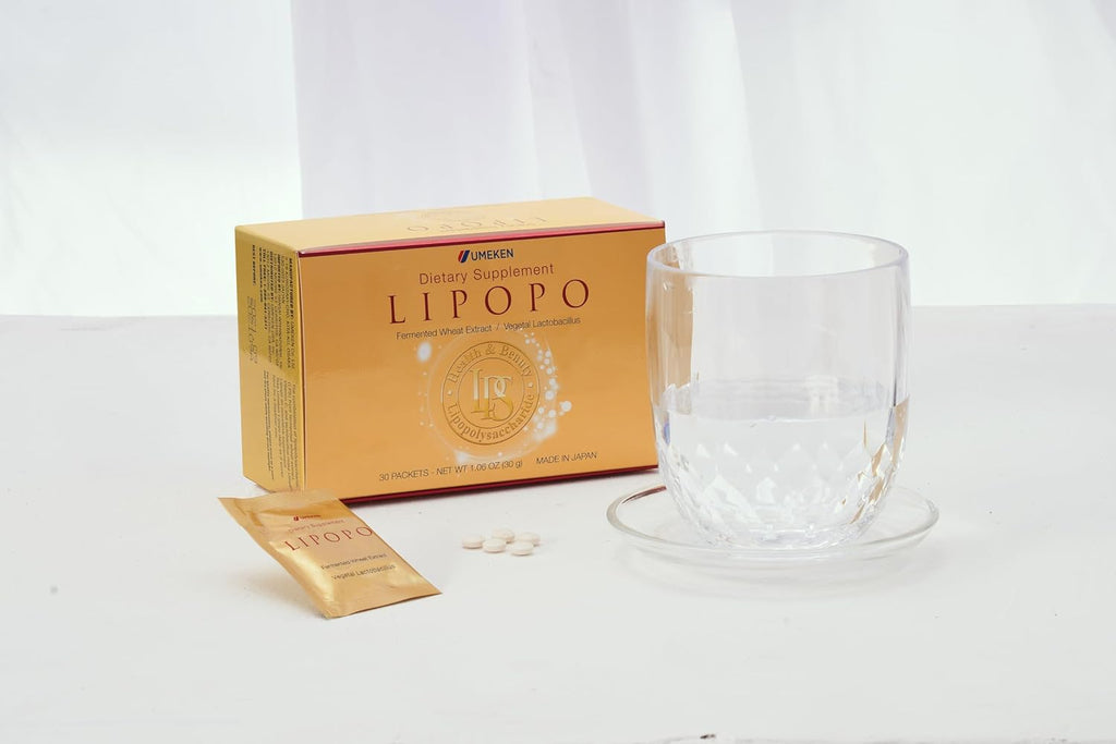 Umeken Lipopo - Lipopolisacárido, Betaglucano, Bacterias Lácticas y Vitamina C (30 sobres)