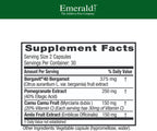 EMERALD LABS Bergamot+ - Complemento para el metabolismo y la salud cardiovascular con bergamota, granada, amla y camu camu - 60 cápsulas vegetales
