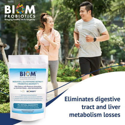 Supositorio de Glutatión Reducido 500mg (Setria) + Probióticos - Alta Potencia y Biodisponibilidad – Image 4
