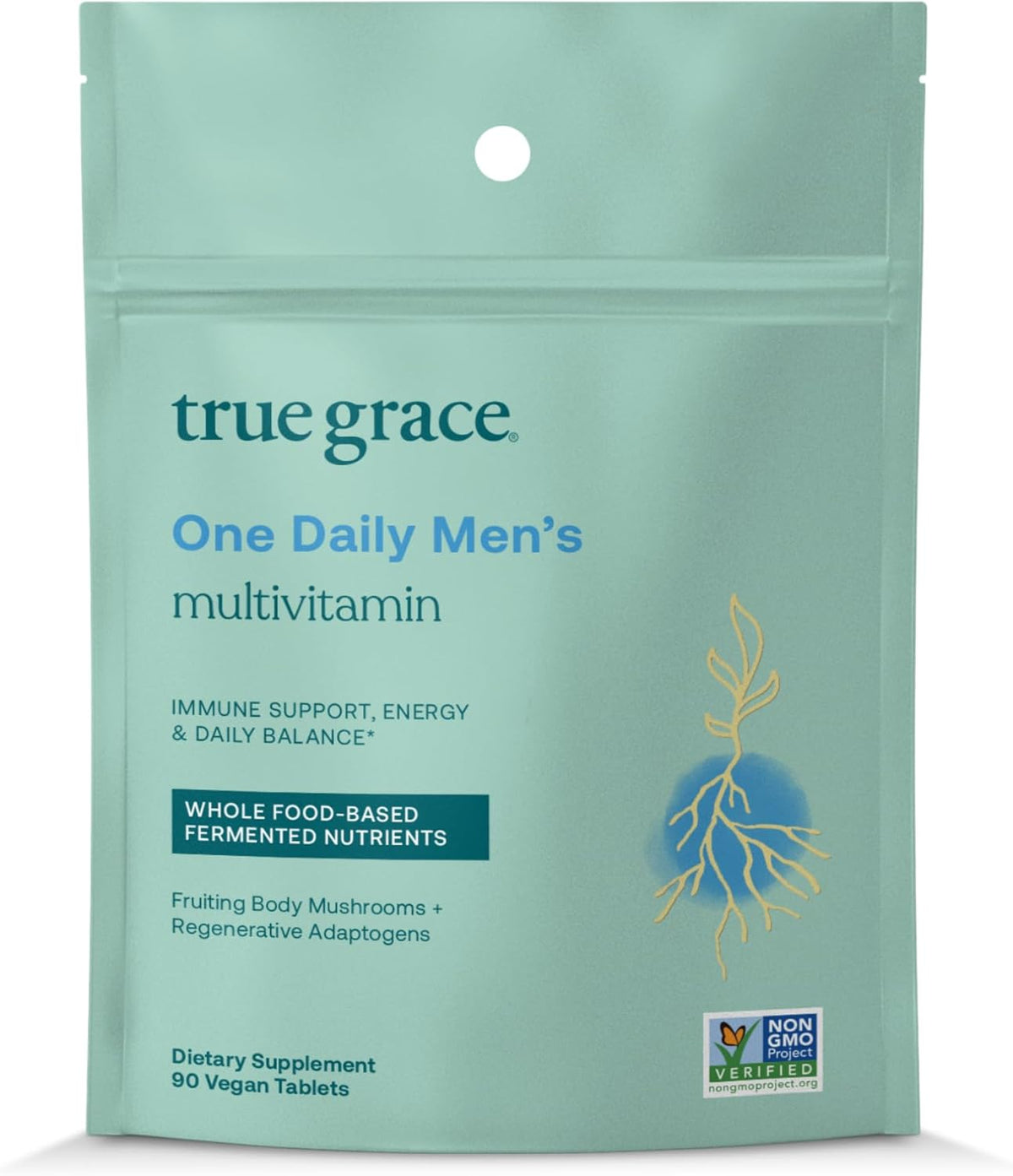 True Grace One Daily Multivitamínico para – Vitamina K2 (menaquinona): Favorece la fijación del calcio en los – Image 8