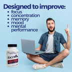 FocusUP Brain & Energy Support – Cápsulas Nootrópicas Naturales (45 unids.)