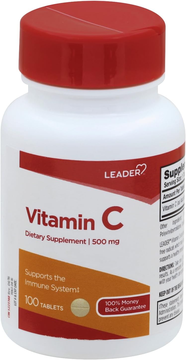 Leader Vitamin B-12 Supplement 60 Count. Energy & Nerve Health