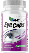 America Medic & Science EyeCaps (30 comprimidos) - Suplemento para la visión con luteína, zinc y vitaminas