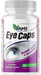 America Medic & Science EyeCaps (30 comprimidos) - Suplemento para la visión con luteína, zinc y vitaminas