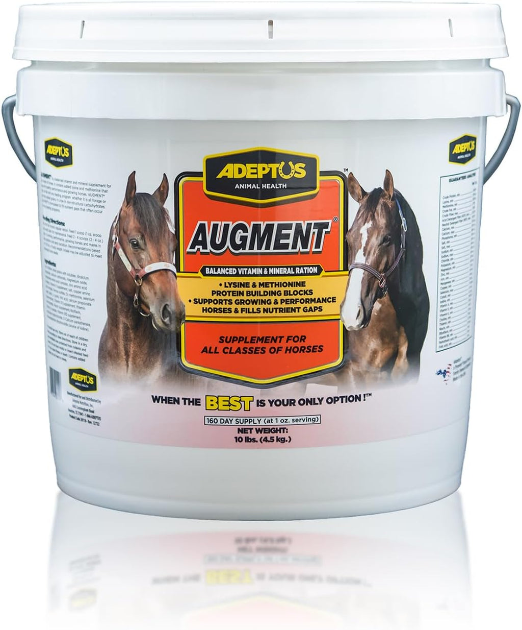Adeptus Nutrition Suplemento de vitaminas y minerales para Caballos