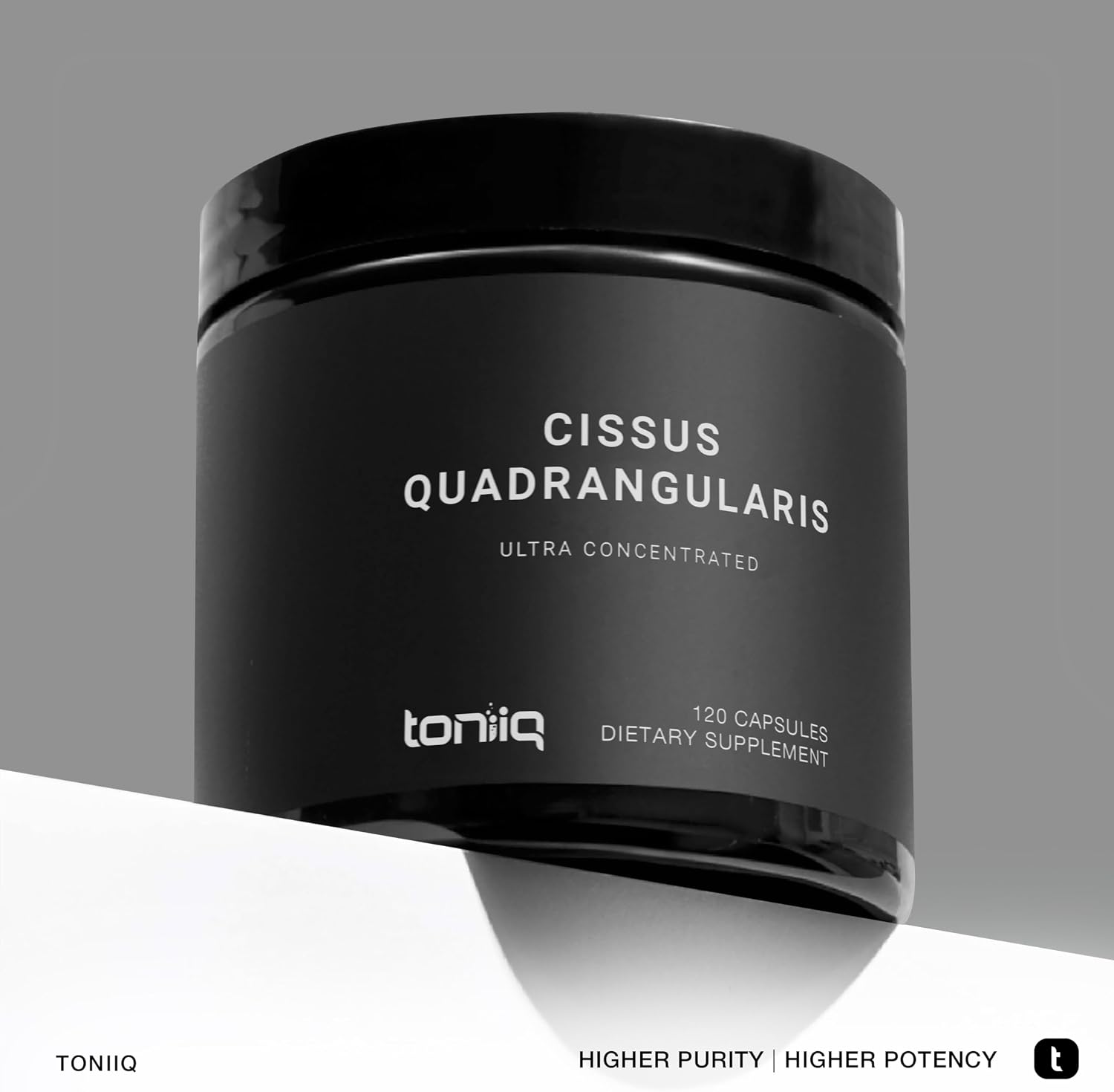 Toniiq Cissus Quadrangularis Cápsulas - 1200mg Extracto Concentrado con Mín. 40% Ketosteroides