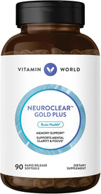 Vitamin World NeuroClear Gold Plus 90 Cápsulas