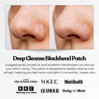 The Patch Collection® – Tiras limpiadoras de poros con carbón, witch hazel y aloe vera (Pack de 20)
