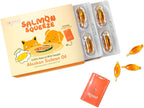 Spoonful Salmon Squeeze - Aceite de Salmón Salvaje de Alaska 2000 mg, 60 perlas
