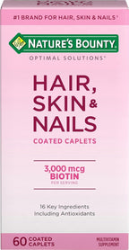 Nature's Bounty Cabello, Piel y Uñas, 60 cápsulas