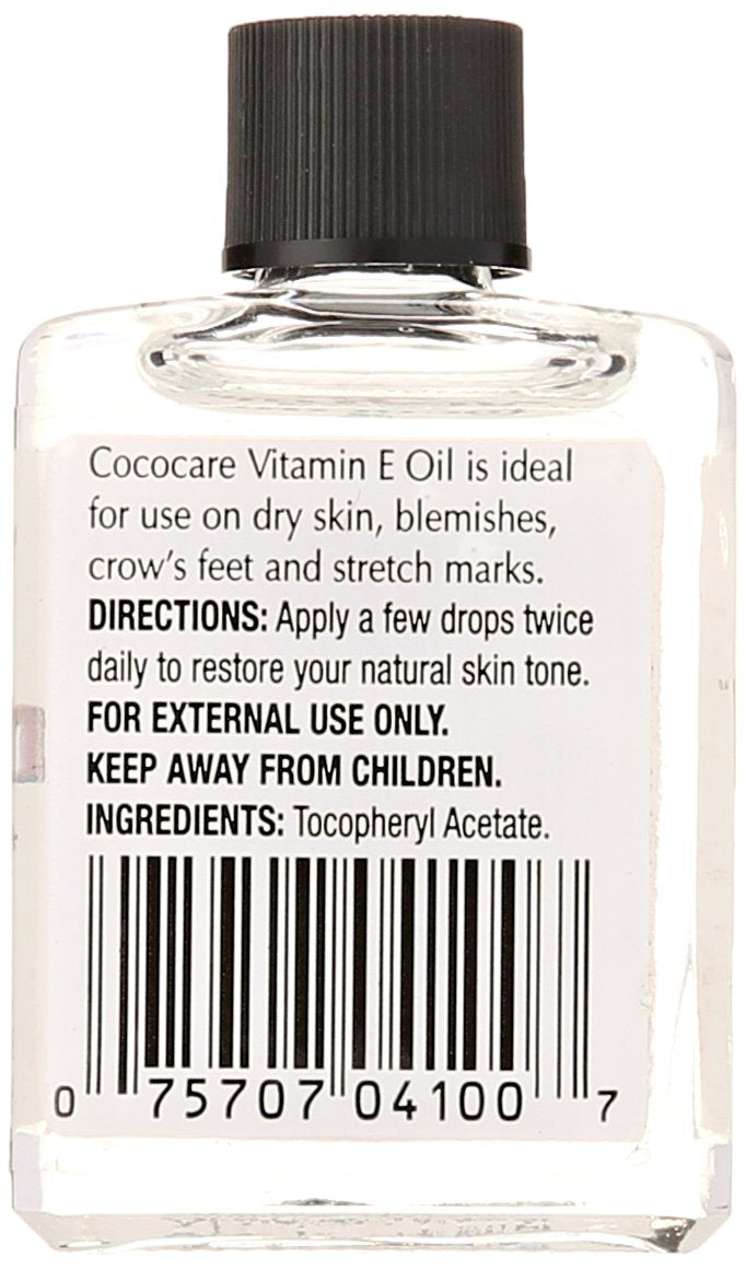 COCOCARE Aceite de Vitamina E 100% 14000 UI - Hidratante y Antioxidante para la Piel, 15 ml