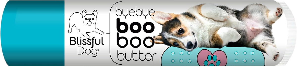 The Blissful Dog .15 oz Tube Corgi Booboo – Manteca de karité: Conocida por su alto poder hidratante y suavizante, – Image 1