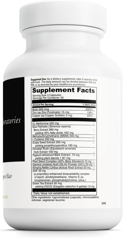 DAVINCI Labs Hair Effects - Suplemento – El funcionamiento normal del sistema nervioso. – Image 2