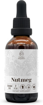 Extracto de Nuez Moscada Sin Alcohol - Tintura Natural, 60 ml (2 fl oz)