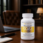 Relaxium FocusMax, Suplemento para la Salud Cerebral y el Enfoque, Apoya la Concentración, Memoria y Claridad Mental, Formulado por un Neurólogo, 30 Cápsulas Veganas