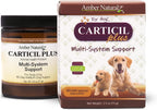 Amber NaturalZ Carticil Plus Suplemento Herbal para Perros - Apoyo Multisistémico (60 Días para Perros Medianos)