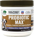 Dogzymes Probiotic Max - 10 Billion CFU, Probiotics, Prebiotics & Digestive Enzymes - (227 g)