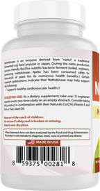 Best Naturals Nattokinase, 2000 FU, 100 mg, 90 Cápsulas Vegetarianas