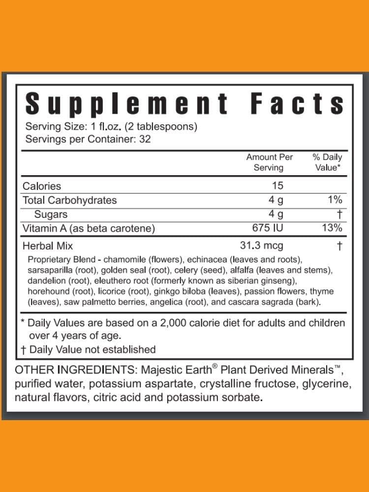 Youngevity Majestic Earth Herbal Rainforest – Complejo Multivitamínico y Mineral (946 ml)
