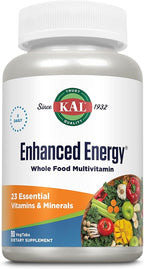 Kal Enhanced Energy - Multivitamínico con ActiSorb - 90 Comprimidos