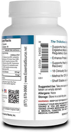 Essential Source TriActive Biotics for Men - Probiótico en Cápsulas, 30 mil millones UFC con Prebióticos y Espirulina Azul, Sin Conservación en Frío, Sin Alérgenos, 30 Cápsulas