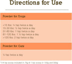 Herbsmith Comfort Aches – Alivio del Dolor Herbal para Perros y Gatos – 75g en Polvo